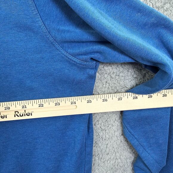 Peter Millar Quarter Zip Large 100% Cotton Blue Golf 1/4 Zip Pullover Size XL - Picture 11 of 14